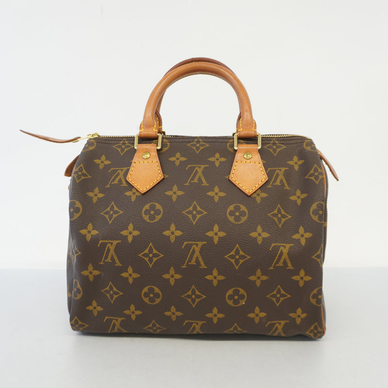 Auth Louis Vuitton Monogram Speedy 25 M41528 Womens Handbag