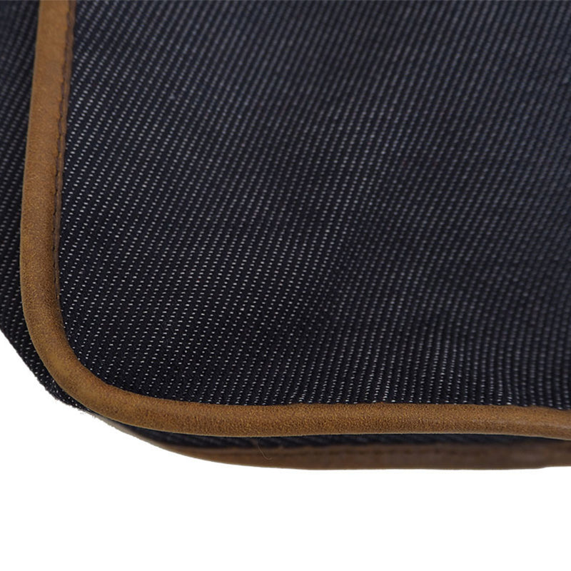FENDI Fendi denim shoulder bag 7VA152 navy