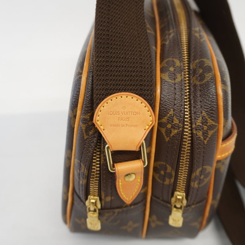 Auth Louis Vuitton Monogram Reporter PM M45254 Womens Shoulder Bag