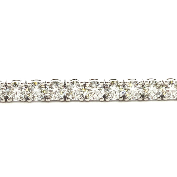 5.00ct Moissanite Tennis Bracelet 10KT White Gold