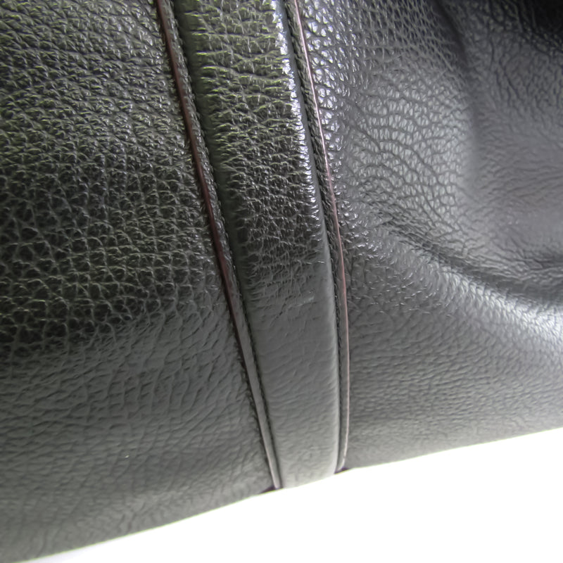 Coach F75715 Mens Leather Boston Bag Black