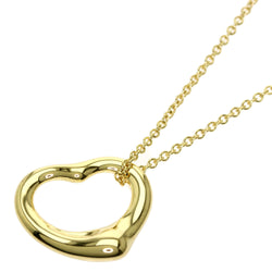 Tiffany Open Heart Necklace K18 Yellow Gold Ladies TIFFANY & Co.