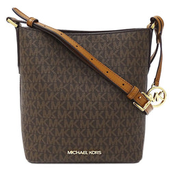 Michael Kors Shoulder bag Diagonal Ladies PVC brown logo