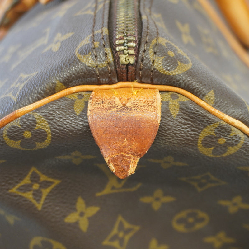Auth Louis Vuitton Boston Bag Monogram Keepol 50 M41426 Unisex