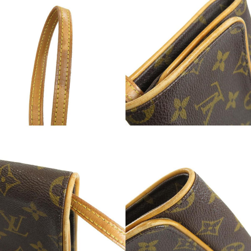 Louis Vuitton M51852 Pochette Twin GM Monogram Shoulder Bag Canvas Ladies LOUIS VUITTON