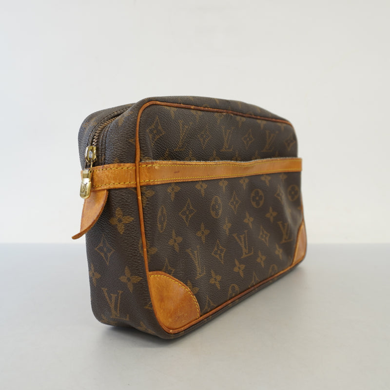 Auth Louis Vuitton Clutch Bag Monogram Compiegne 28 M51845 Unisex