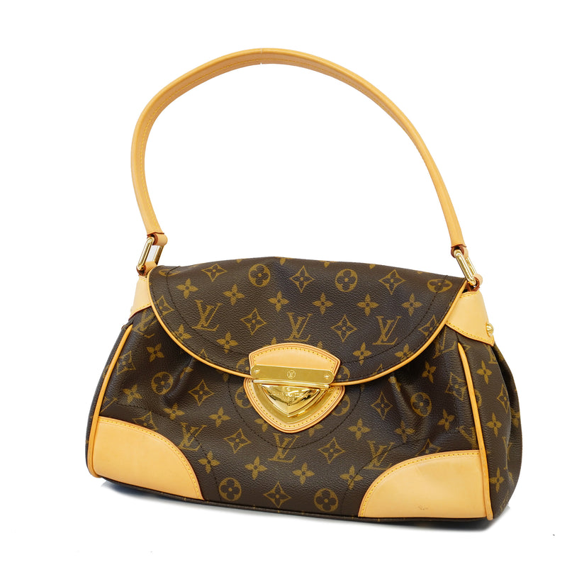 Auth Louis Vuitton Monogram Beverly MM M40121 Womens Shoulder Bag
