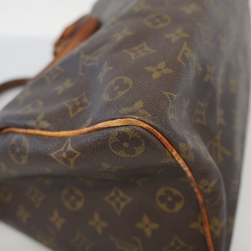 Auth Louis Vuitton Monogram Speedy 35 M41524 Womens Boston BagHandbag