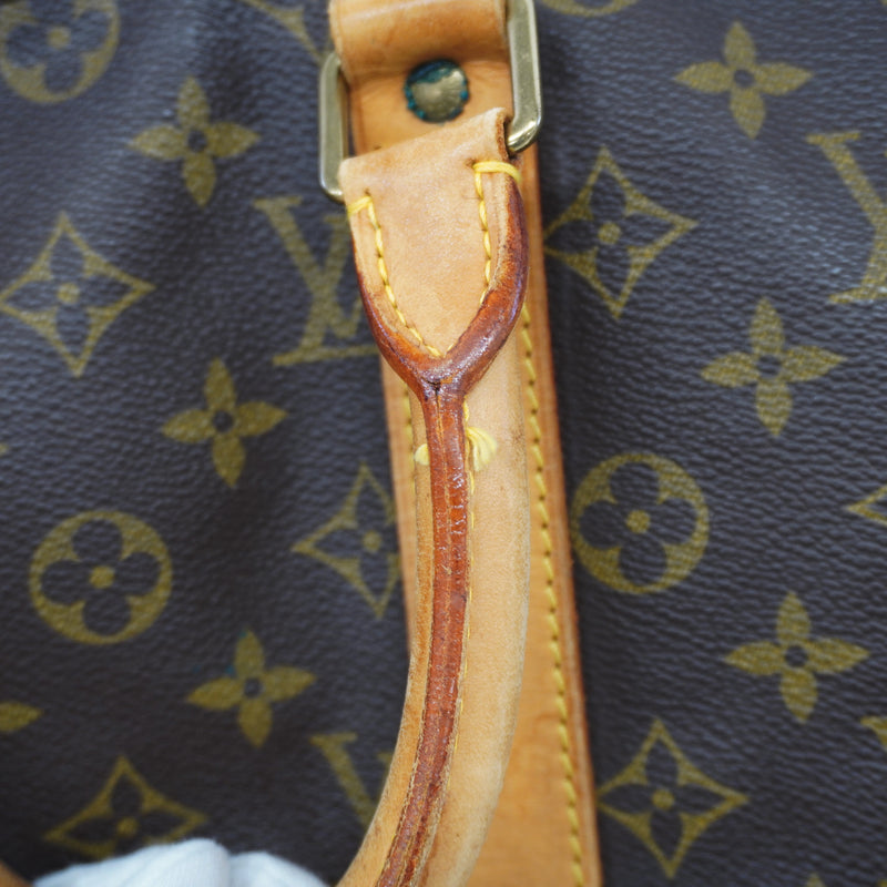 Auth Louis Vuitton Monogram Keepol Band Lier 45 M41418 Unisex Boston Bag