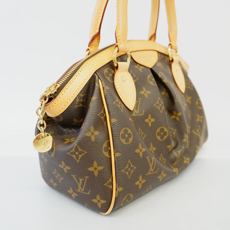 Auth Louis Vuitton Monogram Tivoli PM M40143 Womens Handbag