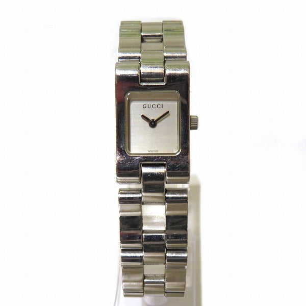 Gucci GUCCI Square Face 2305L Quartz White Dial Watch Ladies
