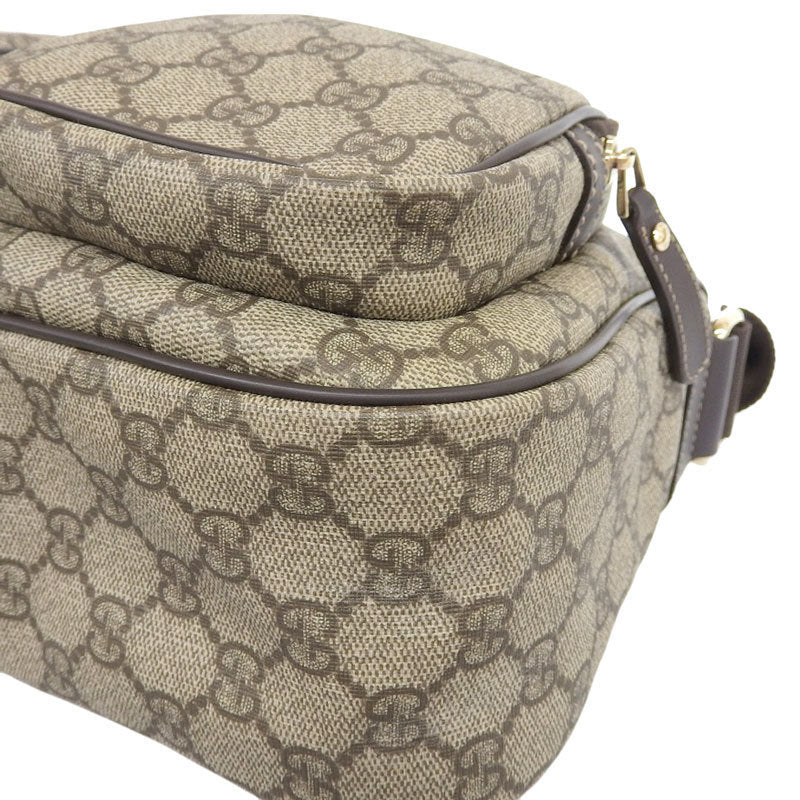Gucci PVC Shoulder Bag Brown