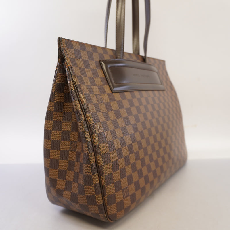 Auth Louis Vuitton Damier Parioli N51123 Womens HandbagShoulder BagTote Bag