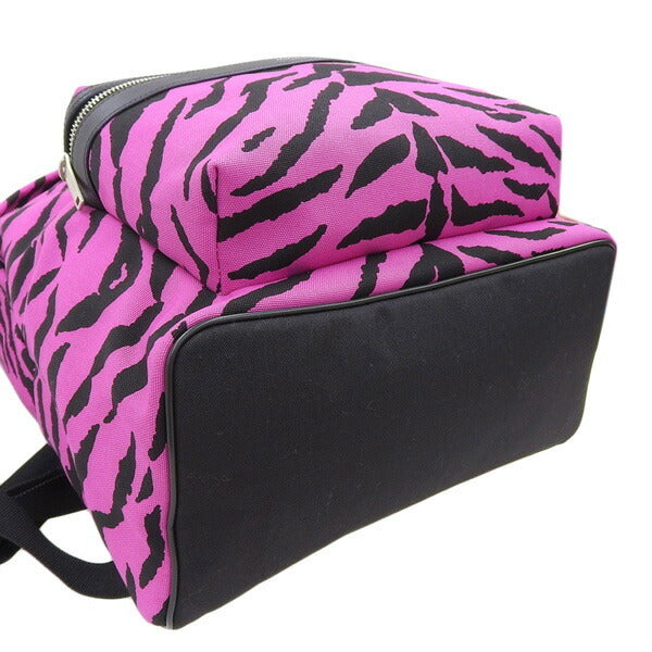 Yves Saint Laurent Womens CanvasLeather Backpack BlackPink