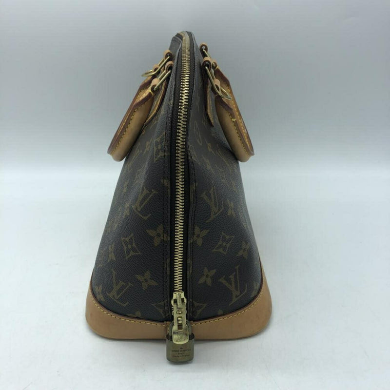 LOUIS VUITTON M51130 Alma Monogram Handbag Leather Louis Vuitton