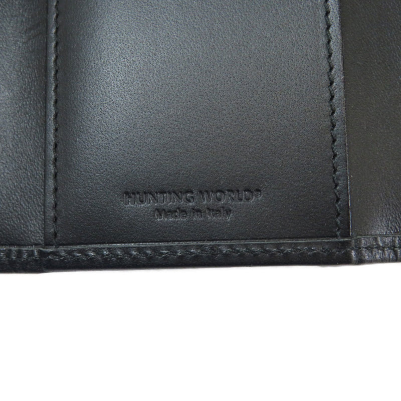 Hunting World Hardware Key Case Nylon Leather Men's