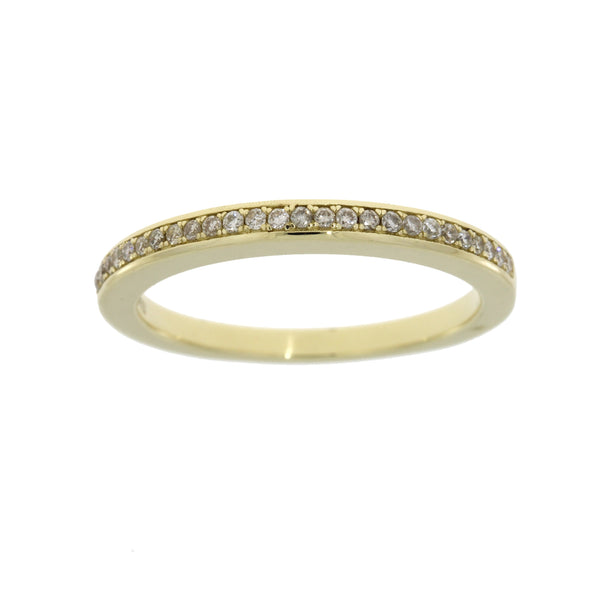 .16ct Diamond Wedding Band Ring 14KT Yellow Gold