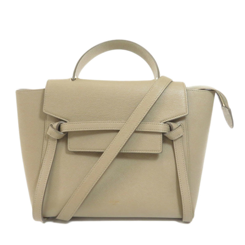 Celine Belt Bag Nano Gold Hardware Handbag Calf Ladies