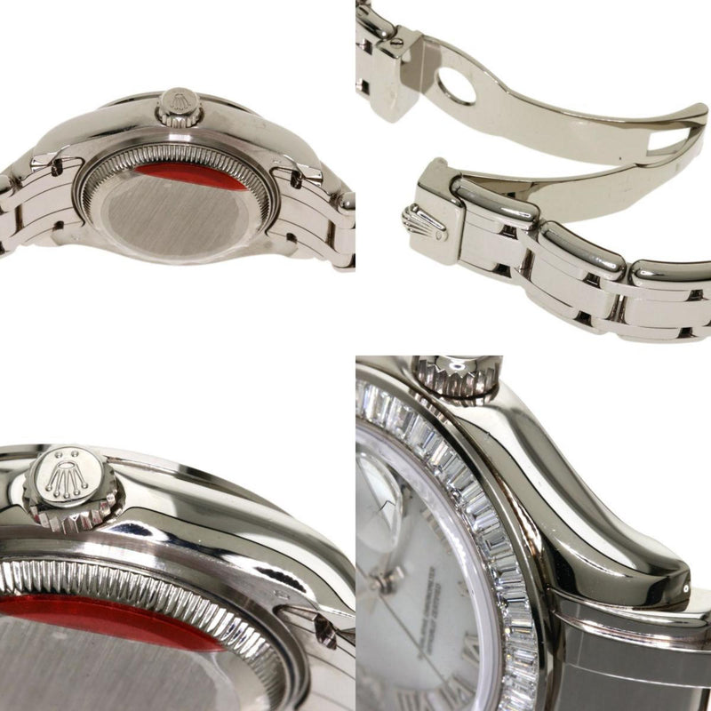 Rolex 80309 Datejust Genuine Bucket Diamond Bezel Watch K18 White Gold / K18WG Ladies ROLEX
