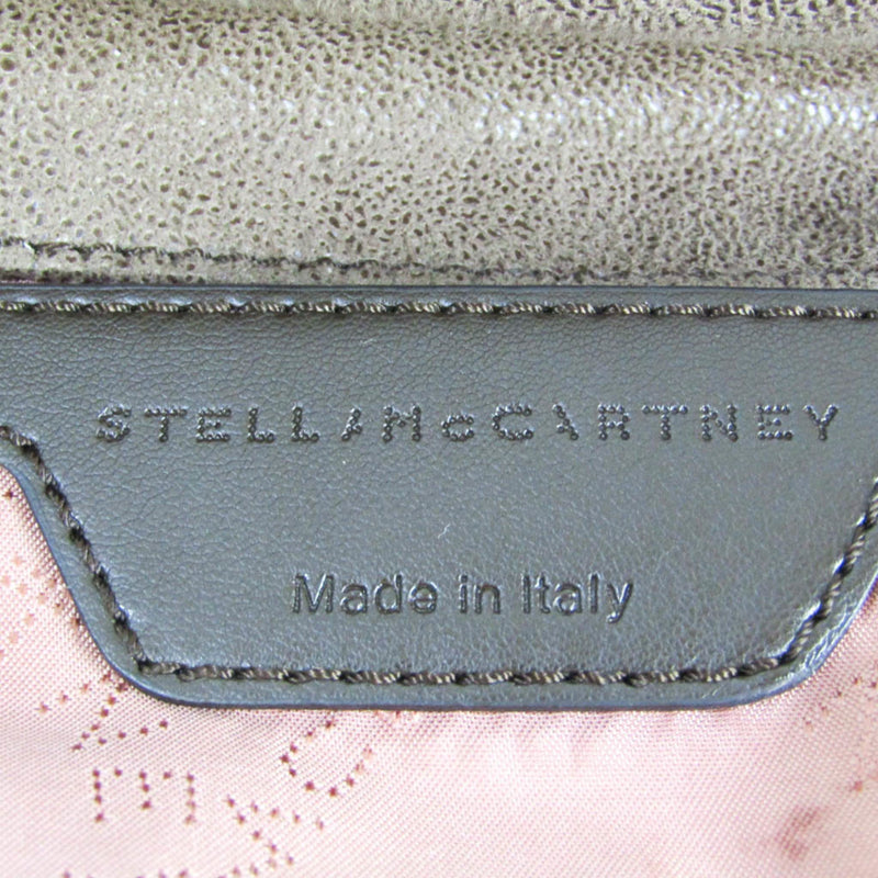 Stella McCartney Mini Tote 371223 W9132 Womens Polyester HandbagShoulder Bag Light Brown