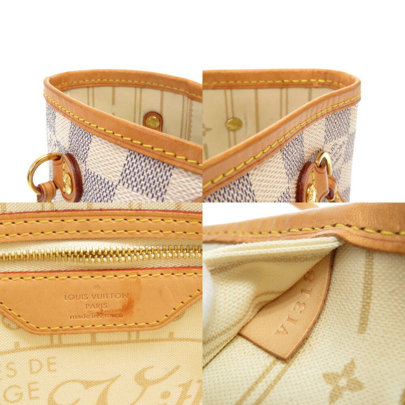 Louis Vuitton Damier Azul Neverfull PM N51110 Tote Bag