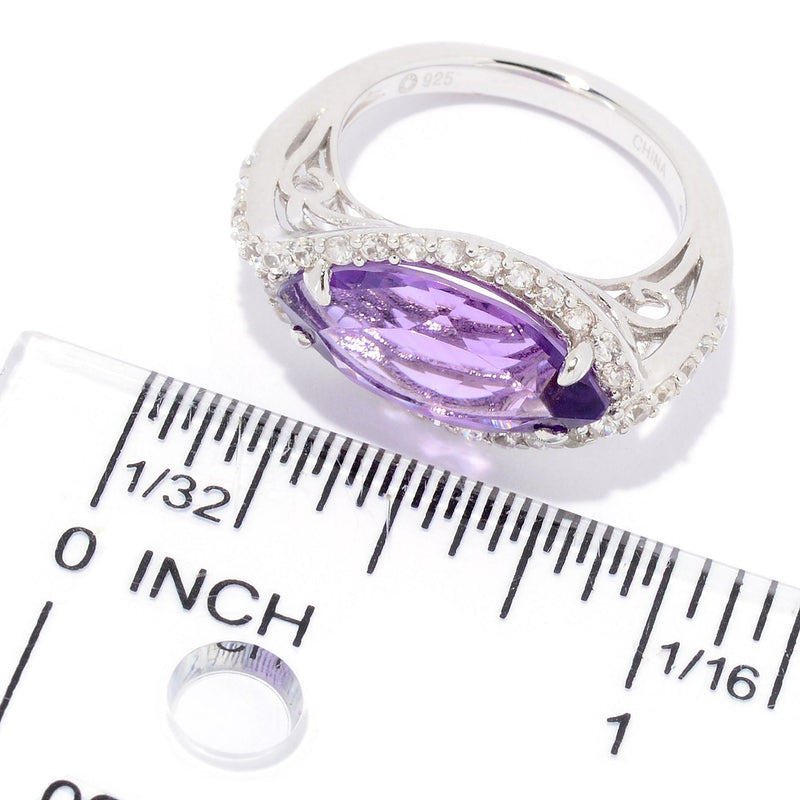 Brand New African Amethyst Ring