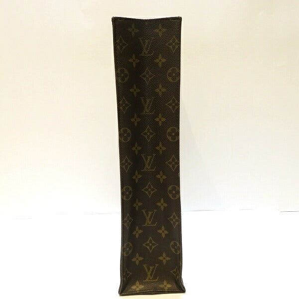 Louis Vuitton Monogram Sack Plastic M51140 Bag Handbag Tote Unisex