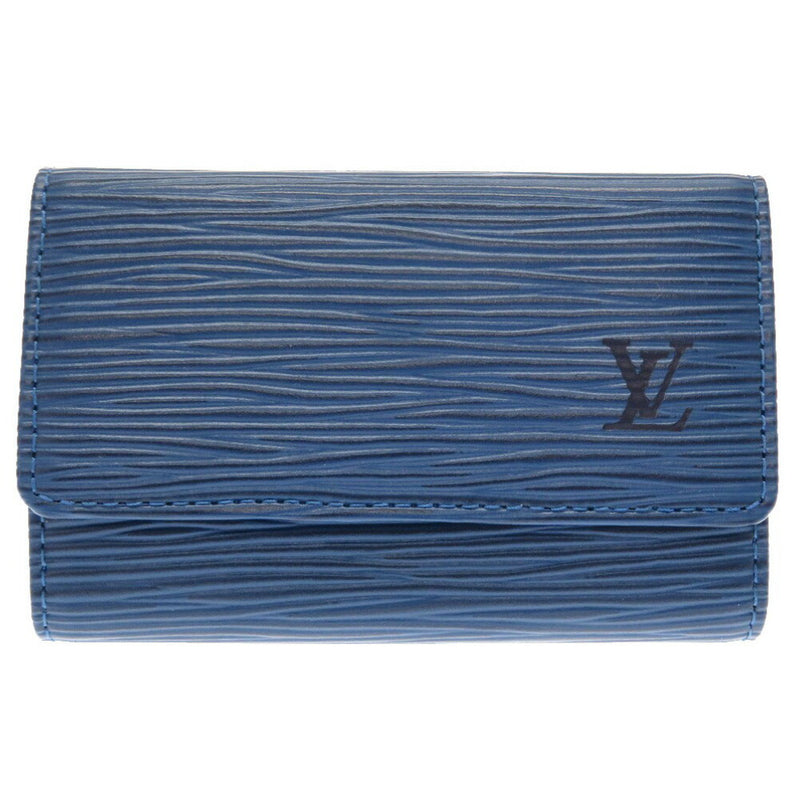 Louis Vuitton Epi Multikre 6 Blue M63815 Key Case 0058 LOUIS VUITTON