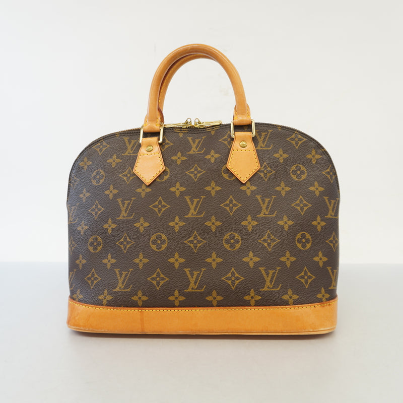 Auth Louis Vuitton Monogram Alma M51130 Womens Handbag