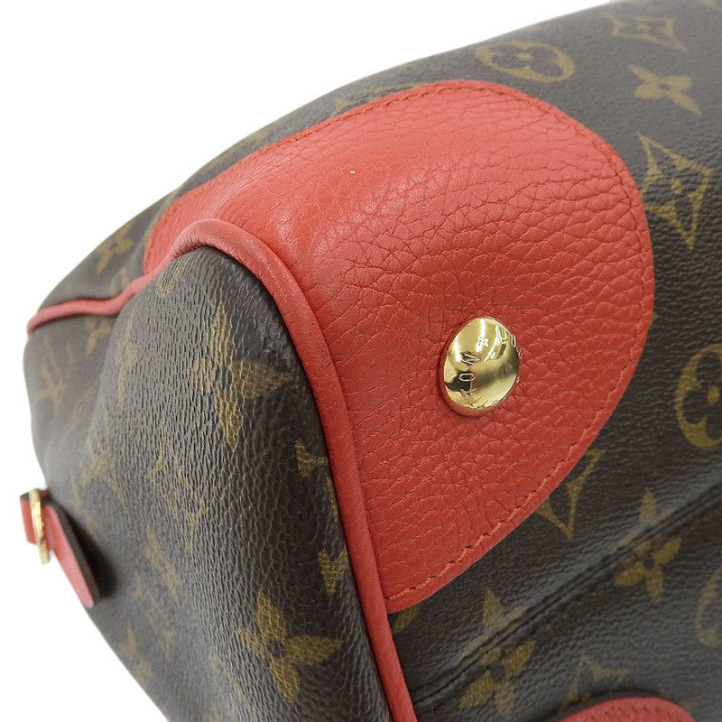 Louis Vuitton M50057 Womens Handbag CoquelicotsMonogramRed Color