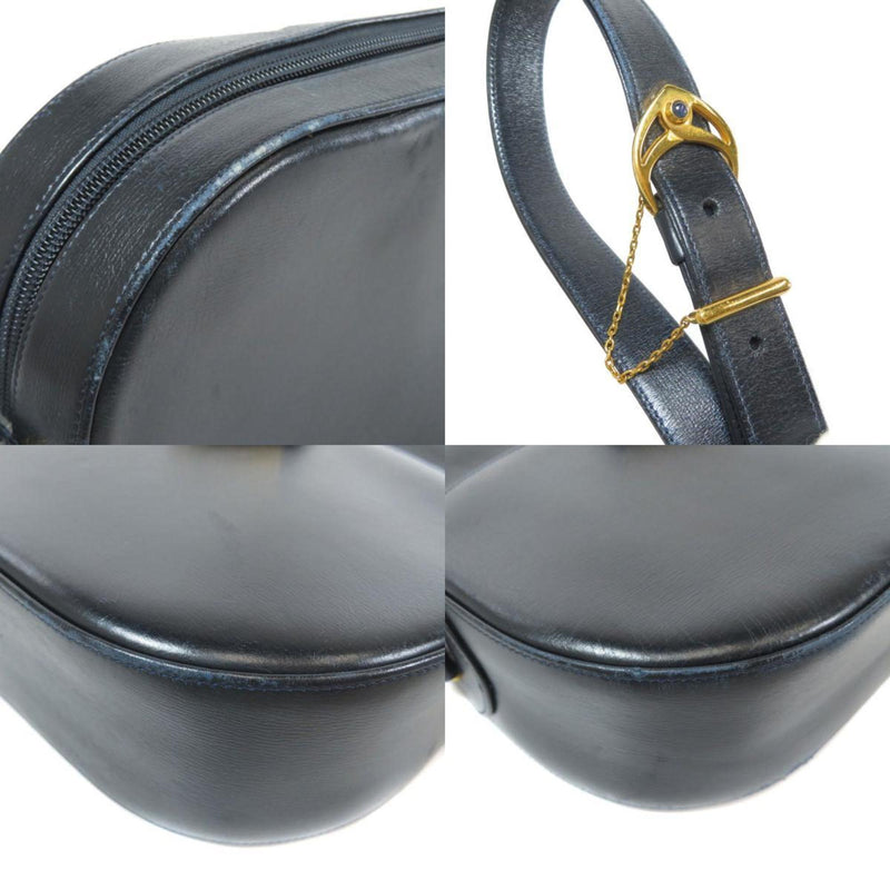 Cartier metal fittings motif shoulder bag leather ladies