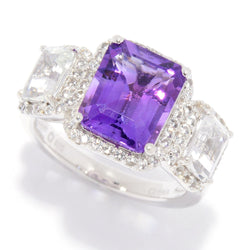 Brand New African Amethyst Ring