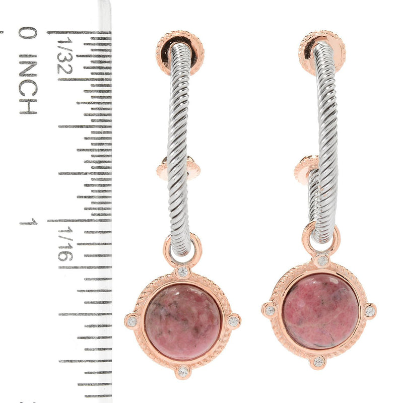 Brand New Rhodonite Earring