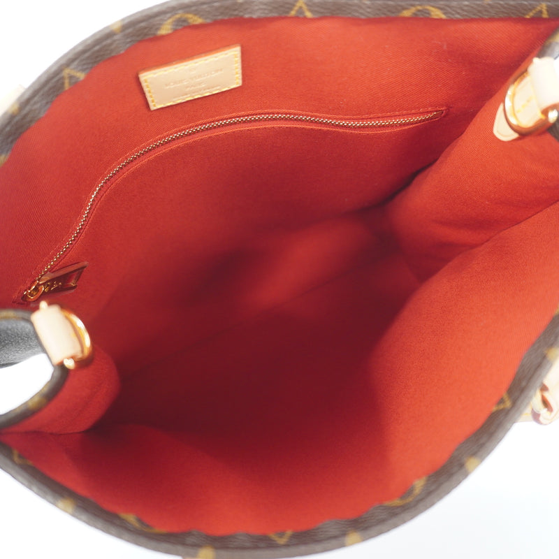 Auth Louis Vuitton Monogram Sack Plastic PM M45848 Womens HandbagShoulder BagTote Bag