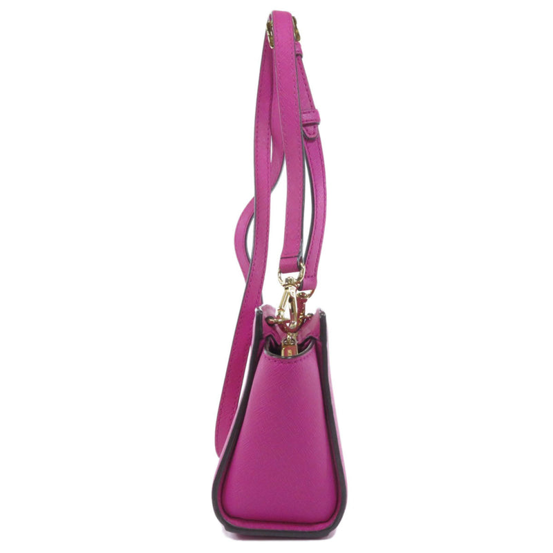 Michael Kors logo mark shoulder bag leather ladies
