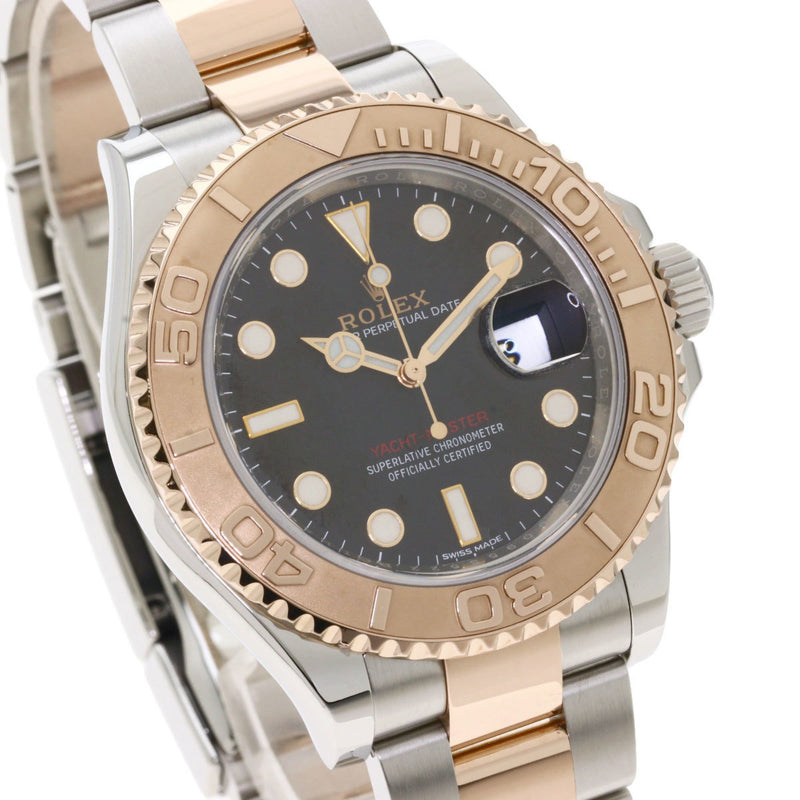 Rolex 116621 Yacht Master 40 Watch Stainless Steel / SSxK18YG Everose Gold Mens ROLEX