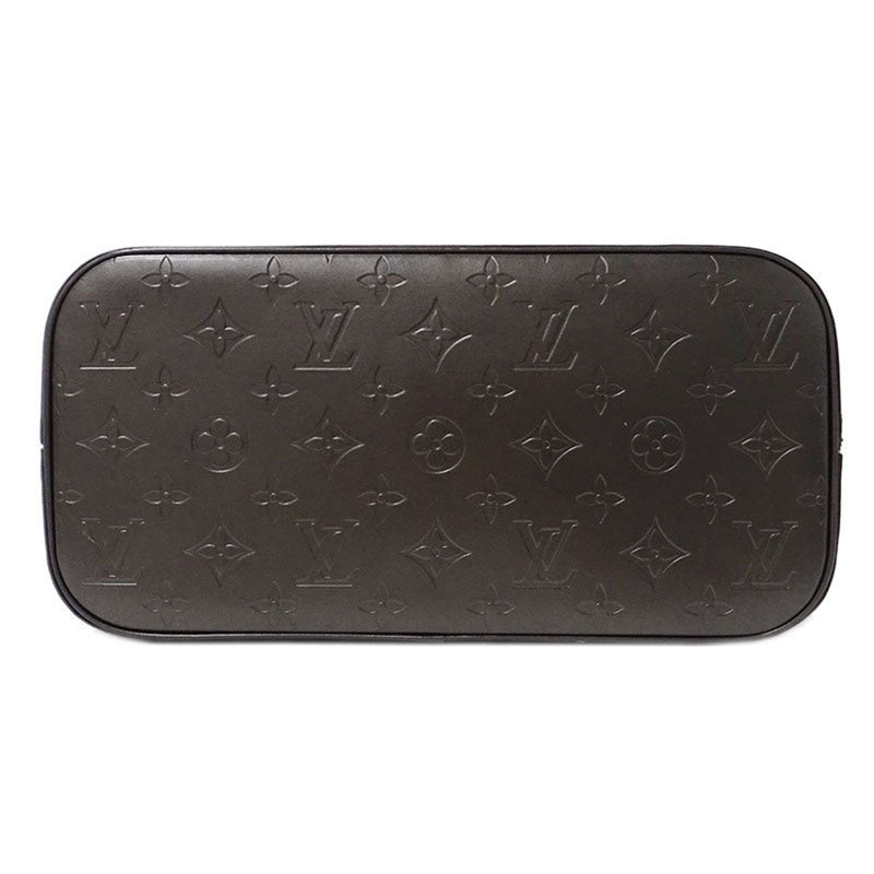 Louis Vuitton LOUIS VUITTON Bag Monogram Matte Womens Tote Shoulder Stockton M55112 Noir Black Dark Gray