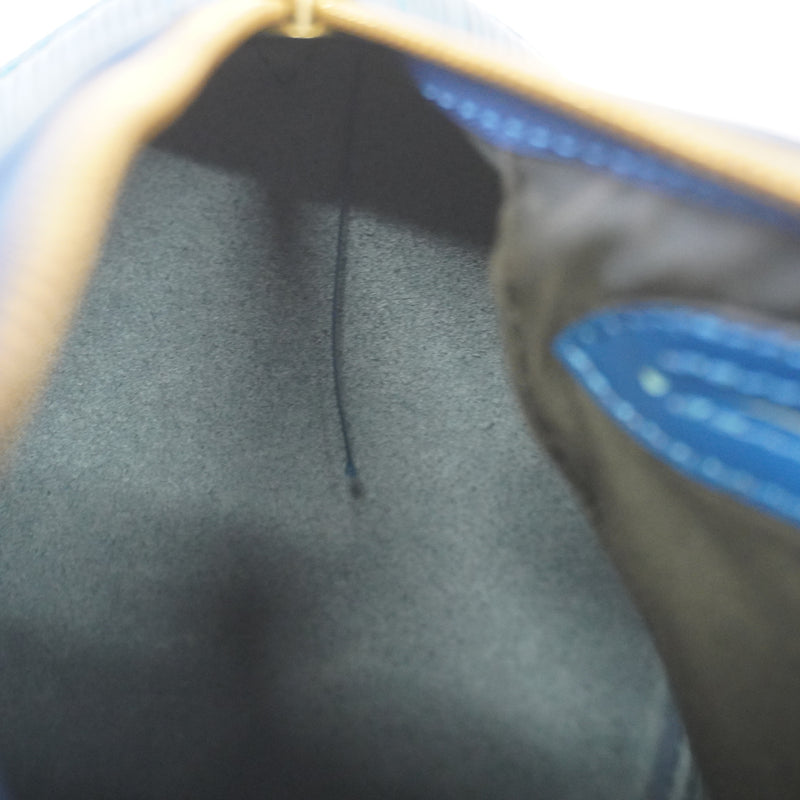 Auth Louis Vuitton Handbag Epi Speedy 25 M43015 Toledo Blue