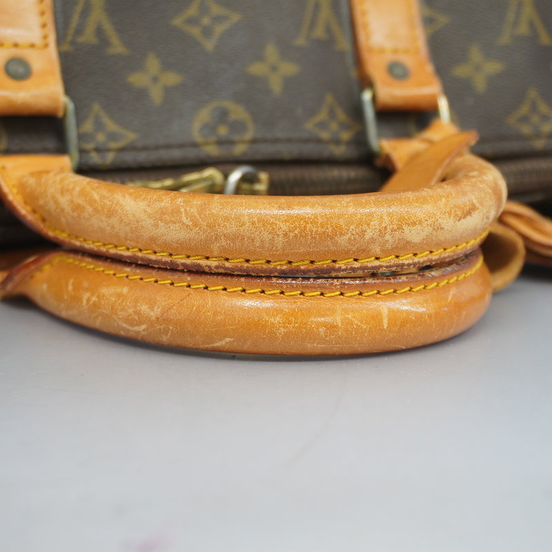 Auth Louis Vuitton Boston Bag Monogram Keepol 50 M41426 Unisex