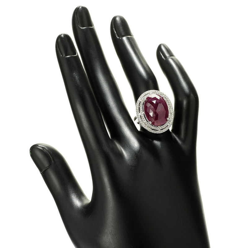 Brand New Indian Ruby Ring