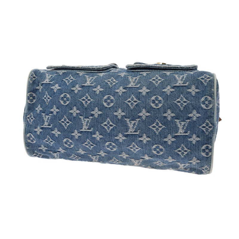 LOUIS VUITTON Monogram Neo Speedy Blue M95019 Unisex Handbag