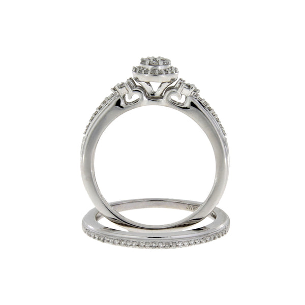 .26ct Diamond Engagement Ring Set 10KT White Gold