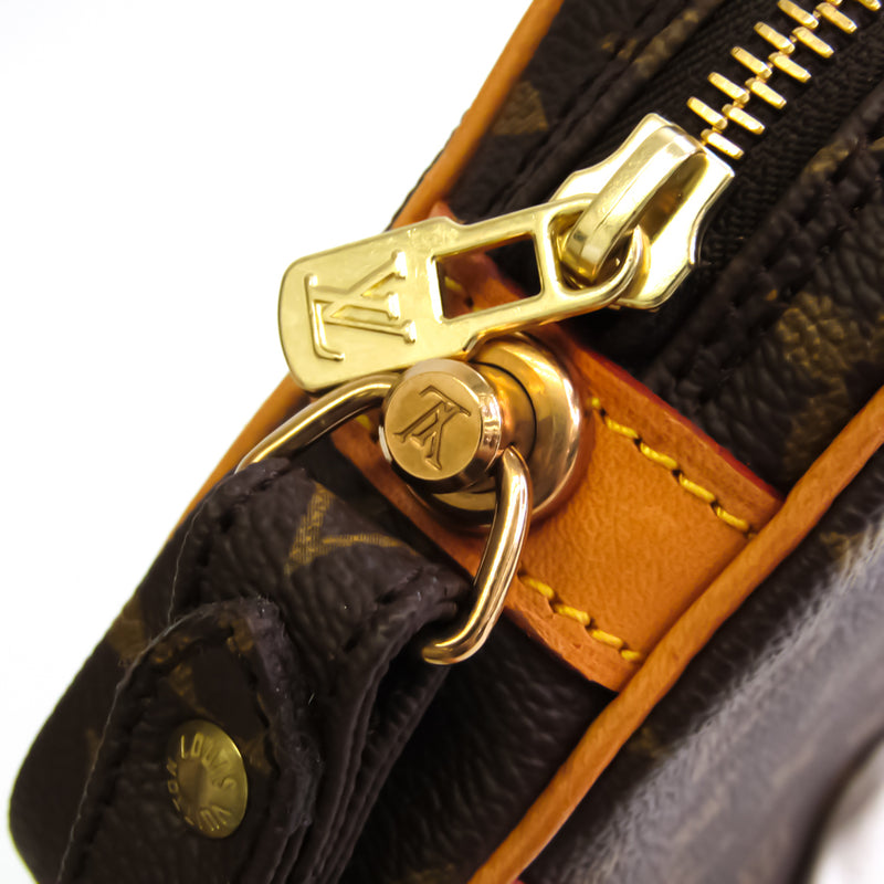 Louis Vuitton Monogram Marly Dragonne PM M51827 Womens Clutch Bag Monogram