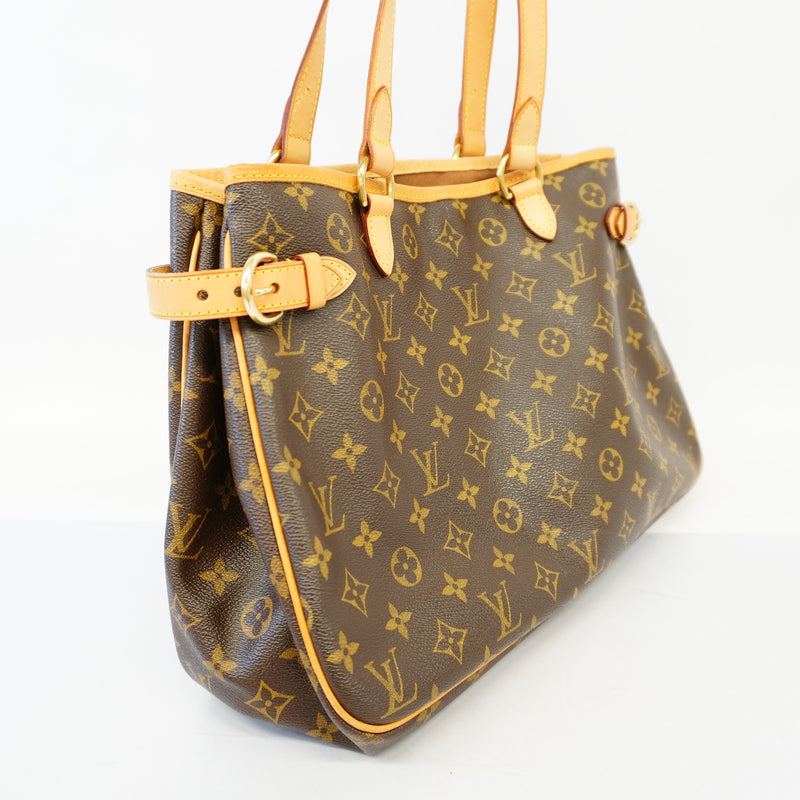 Auth Louis Vuitton Monogram Batignolles Oriental M51154 Womens HandbagTote Bag