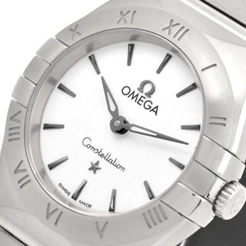 Omega OMEGA Constellation Manhattan SS Ladies Quartz Watch Silver Dial 131.10.25.60.02.001