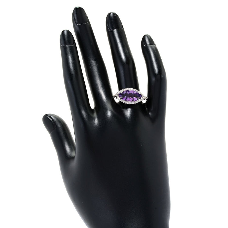 Brand New African Amethyst Ring