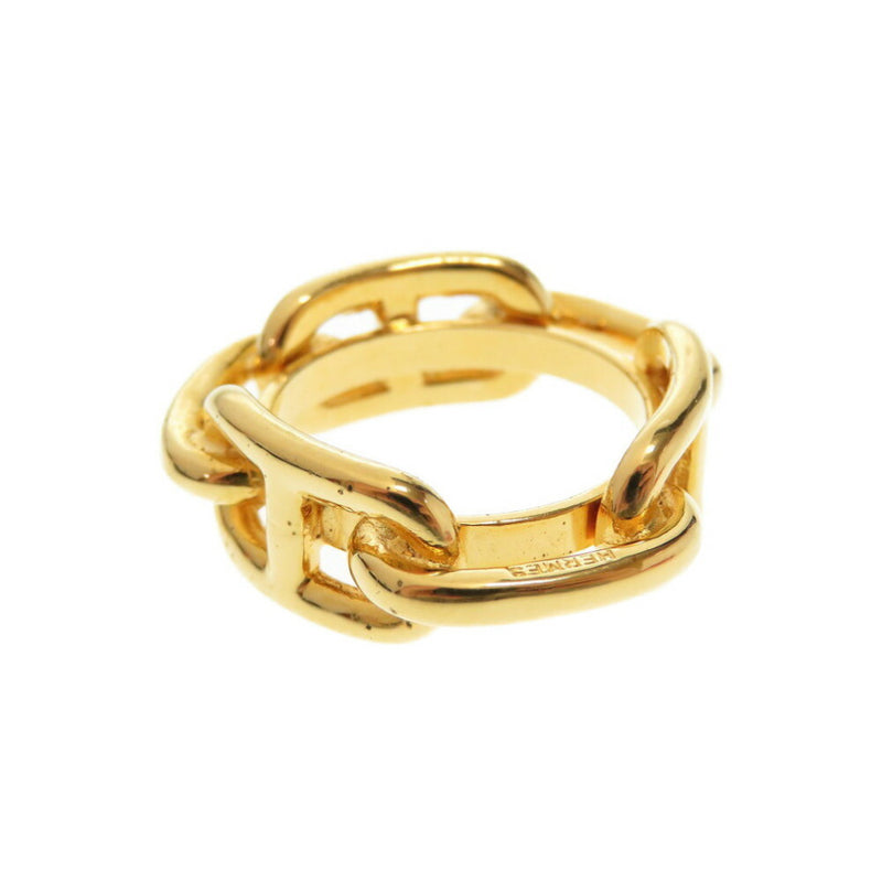 Hermes Chene Dunkle Gold Scarf Ring 0220 HERMES