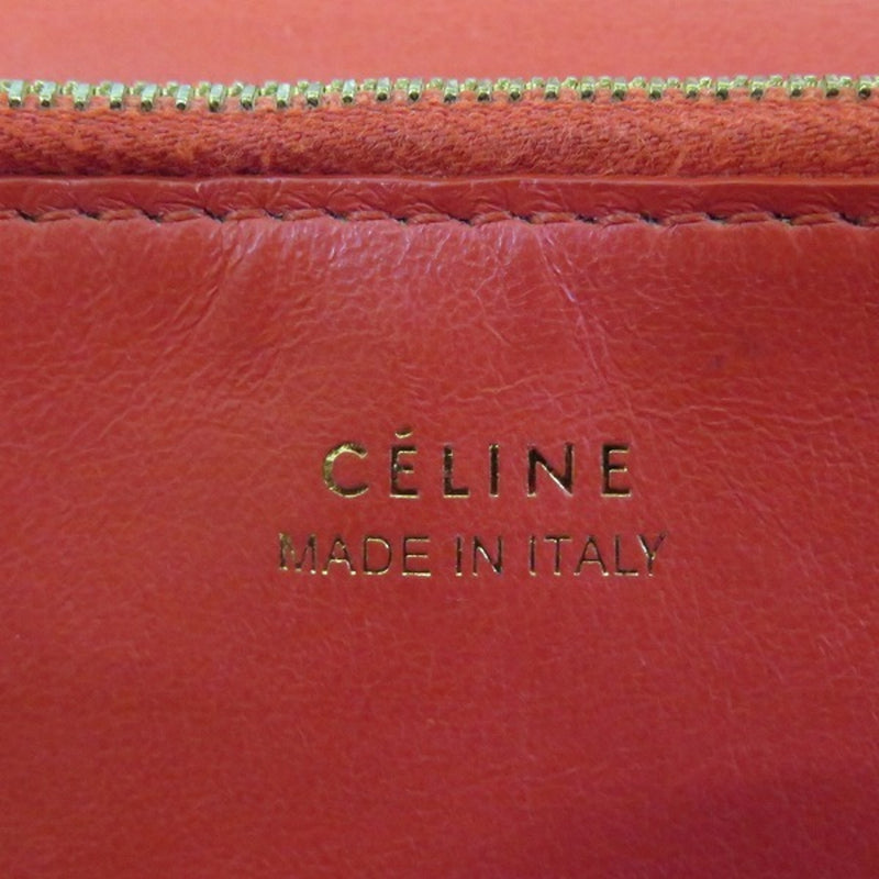 Celine CELINE Large Flap Wallet Long Womens