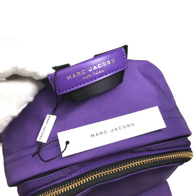Marc Jacobs MARC JACOBS rucksack bag nylon purple gold metal fittings M0014031 mens womens