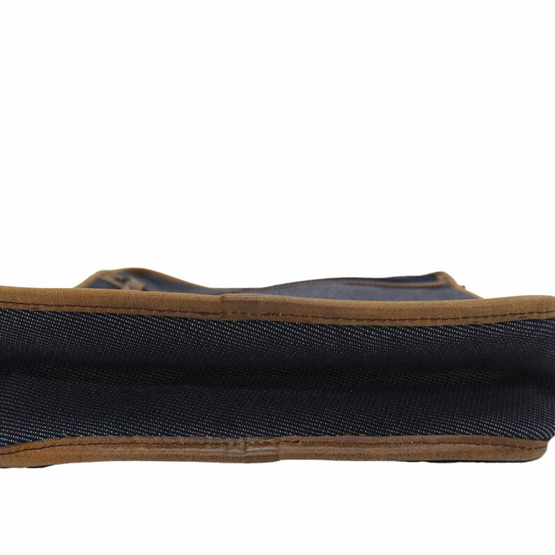 FENDI Fendi denim shoulder bag 7VA152 navy